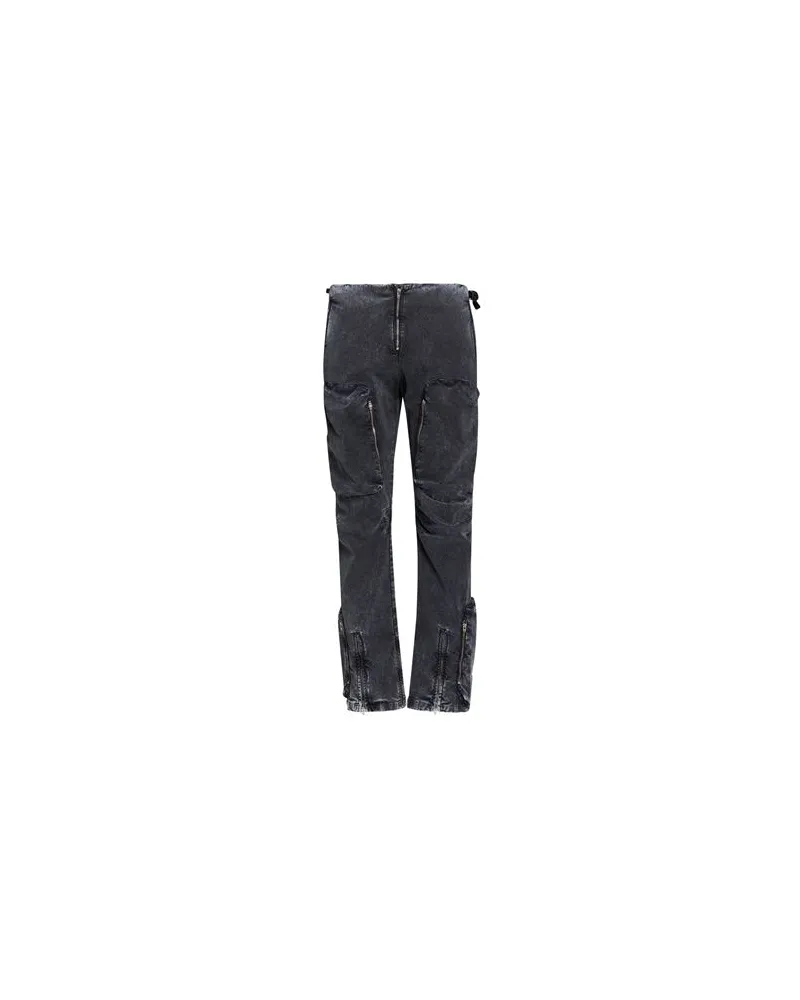 PLAN C HOSEN & RÖCKE - Jeanshosenauf YOOX.COM Braungrau