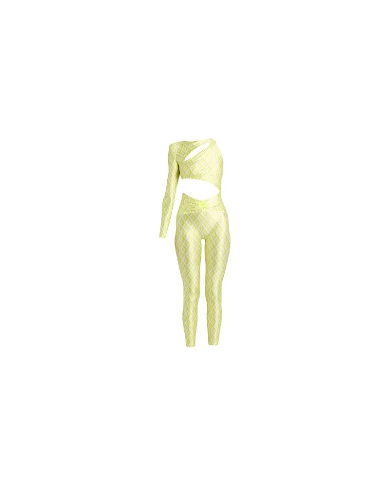Elisabetta Franchi OVERALLS - Jumpsuitsauf YOOX.COM Limettengrün