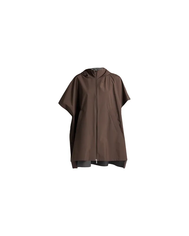 Herno LAMINAR - JACKEN & MÄNTEL - Capesauf YOOX.COM Dunkelbraun