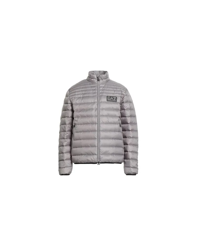 EA7 JACKEN & MÄNTEL - Pufferjacken & Daunenjackenauf YOOX.COM Grau
