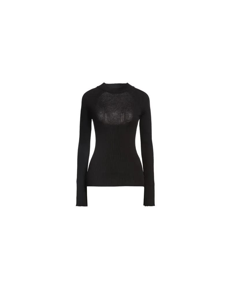 Blumarine STRICKWAREN - Rollkragenpulloverauf YOOX.COM Schwarz