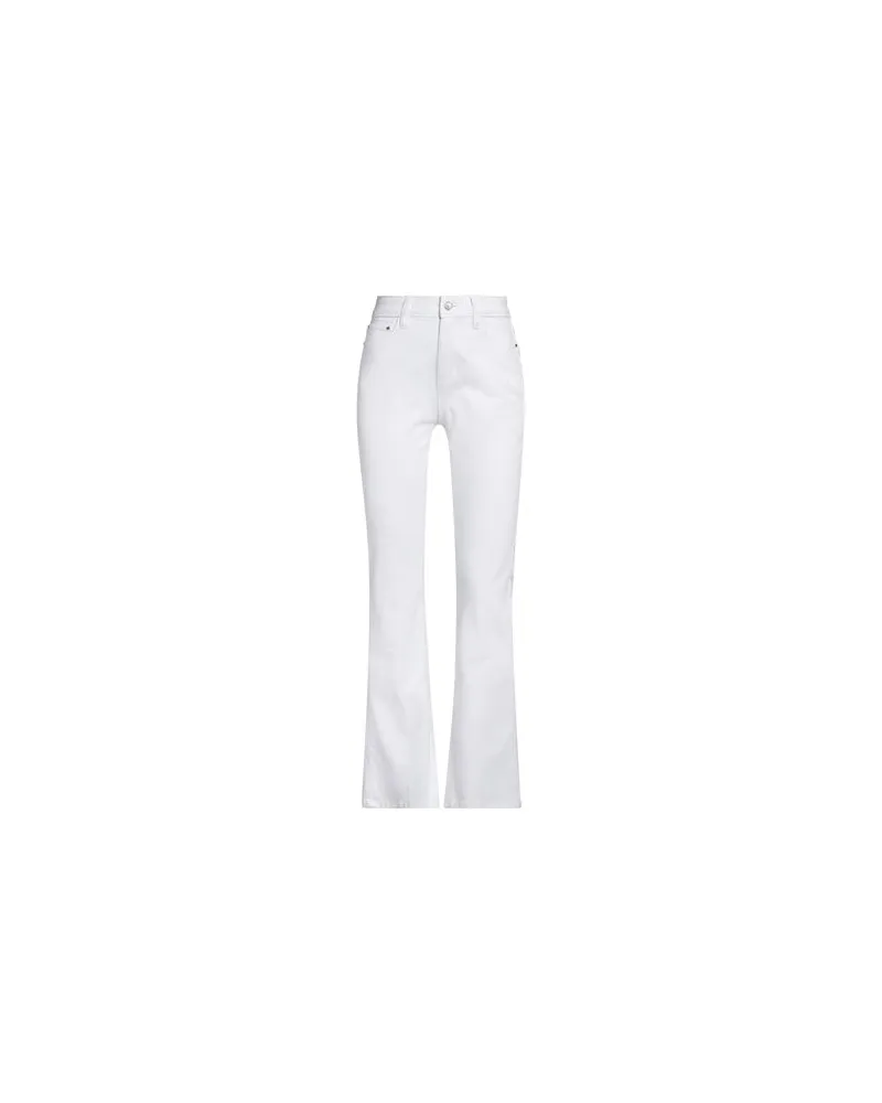 Guess HOSEN & RÖCKE - Jeanshosenauf YOOX.COM Weiß