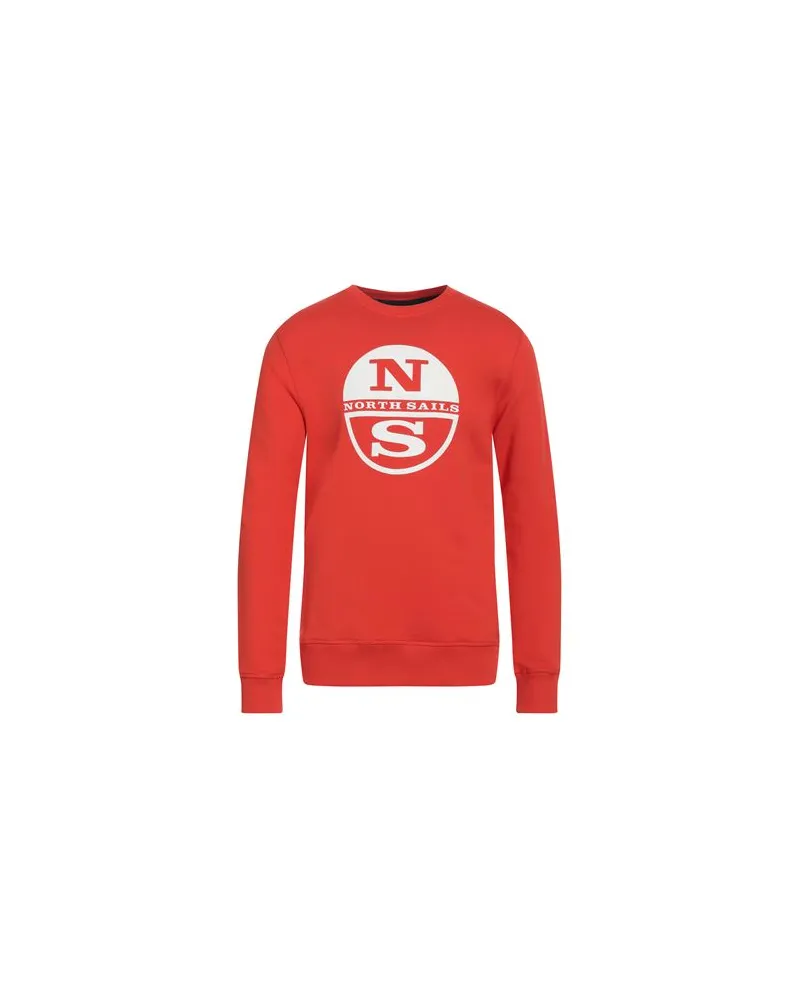 North Sails TOPS - Sweatshirtsauf YOOX.COM Tomatenrot