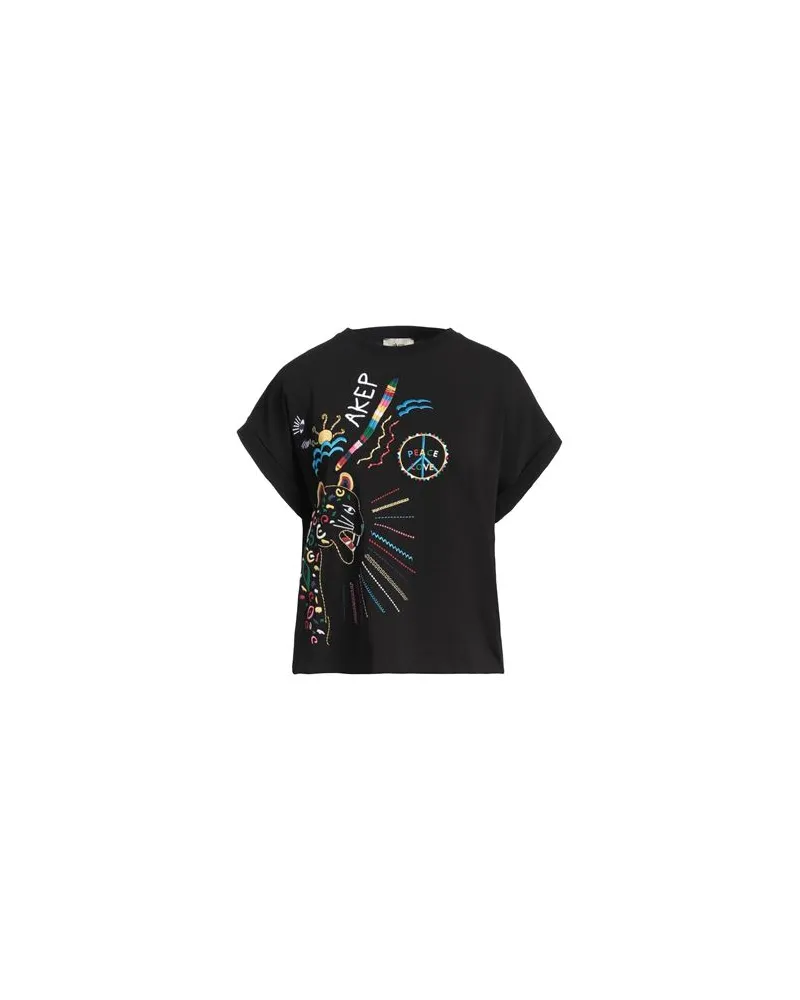 AKEP TOPS - T-shirtsauf YOOX.COM Schwarz