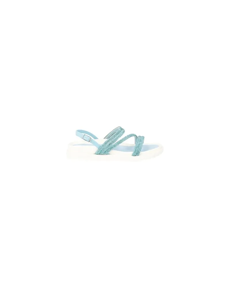 CAFèNOIR  SCHUHE - Sandalenauf YOOX.COM Hellblau