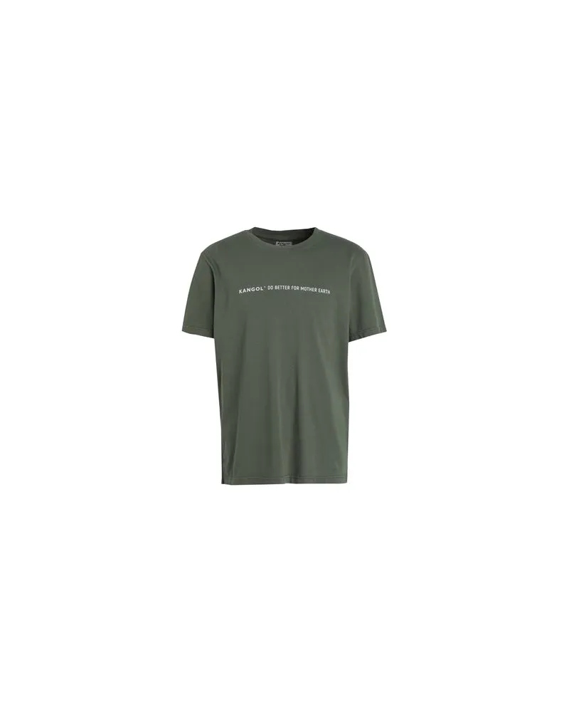 Kangol TOPS - T-shirtsauf YOOX.COM Militärgrün