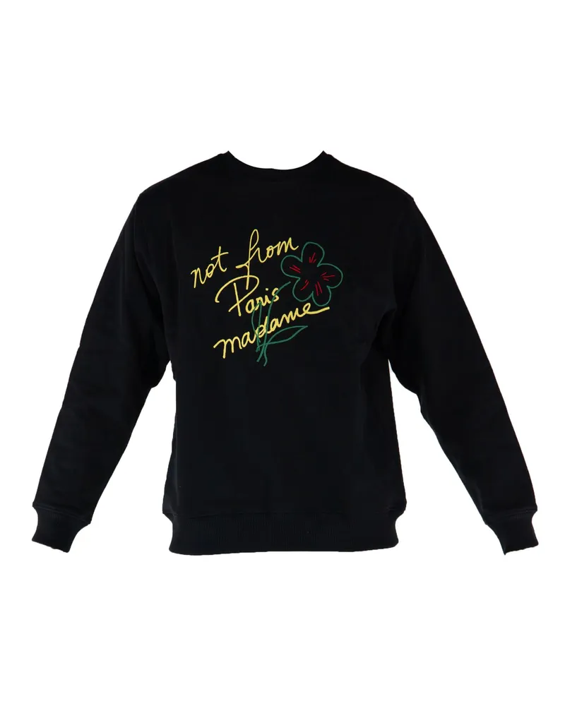 Drôle de Monsieur Sweatshirt Schwarz