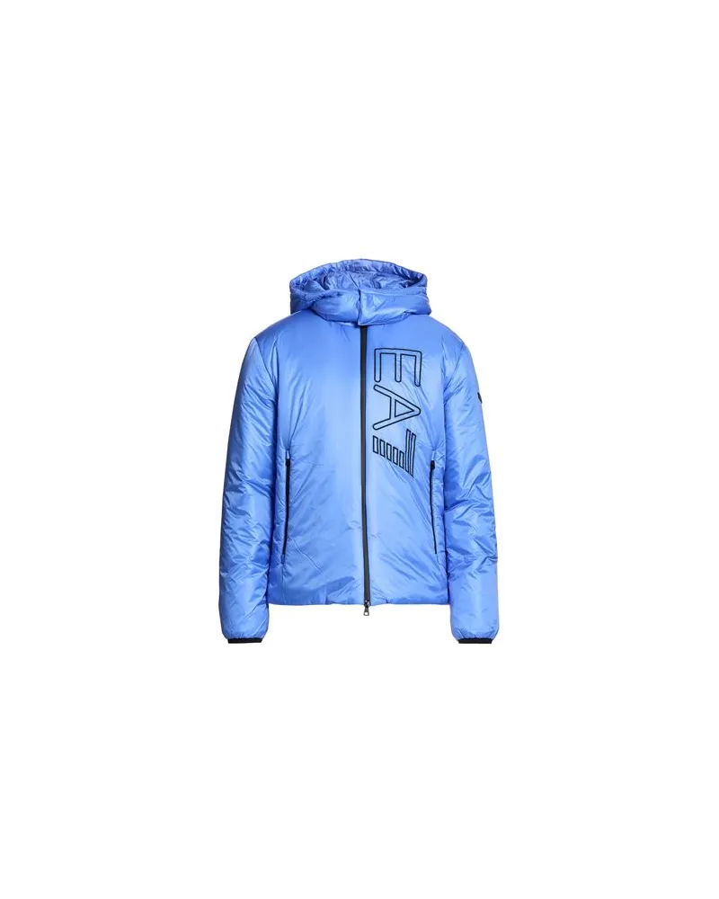 EA7 JACKEN & MÄNTEL - Pufferjacken & Daunenjackenauf YOOX.COM Hellblau