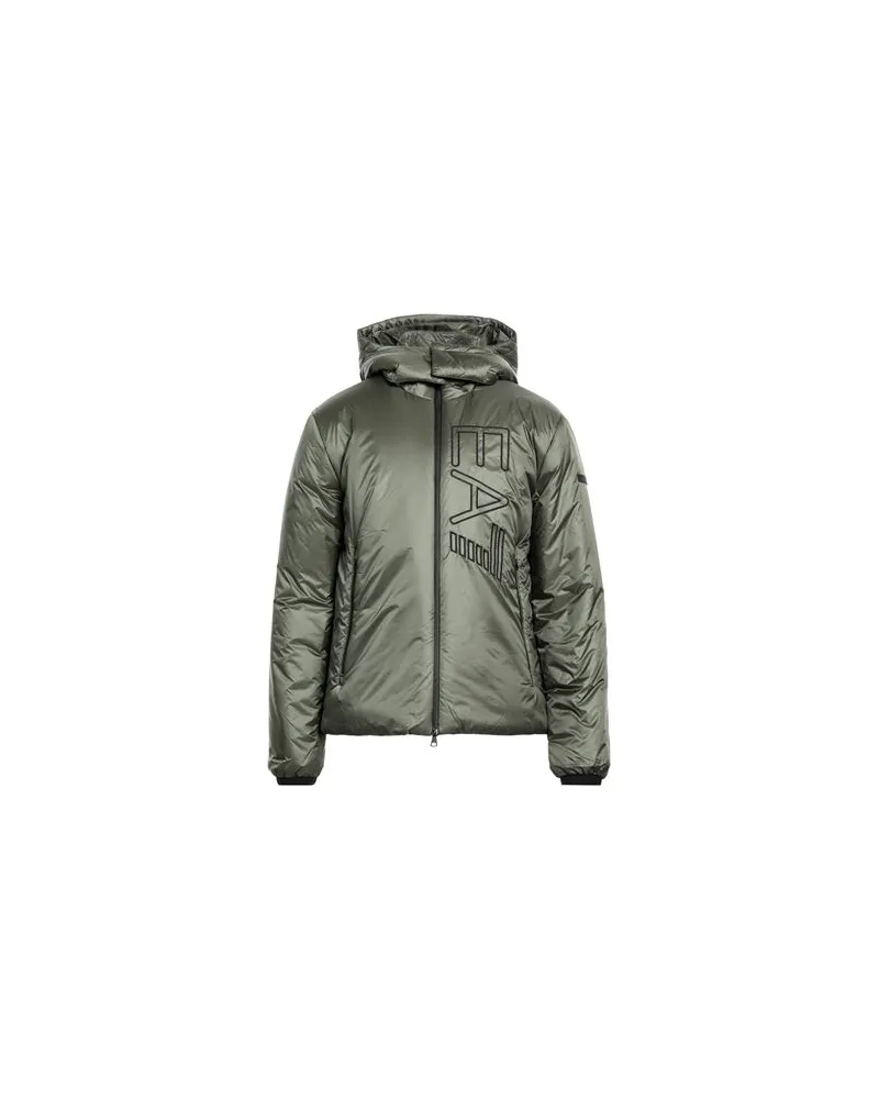 EA7 JACKEN & MÄNTEL - Pufferjacken & Daunenjackenauf YOOX.COM Militärgrün