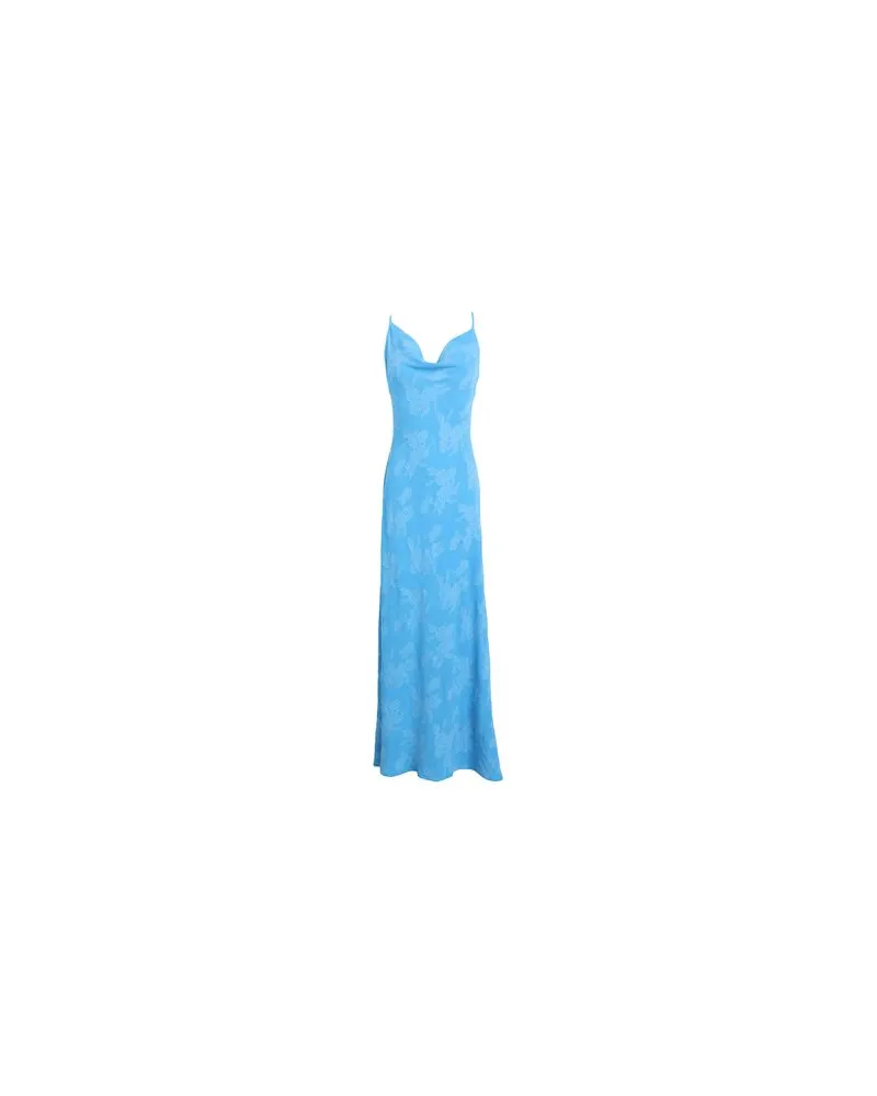 Topshop KLEIDER - Maxi-Kleiderauf YOOX.COM Azurblau