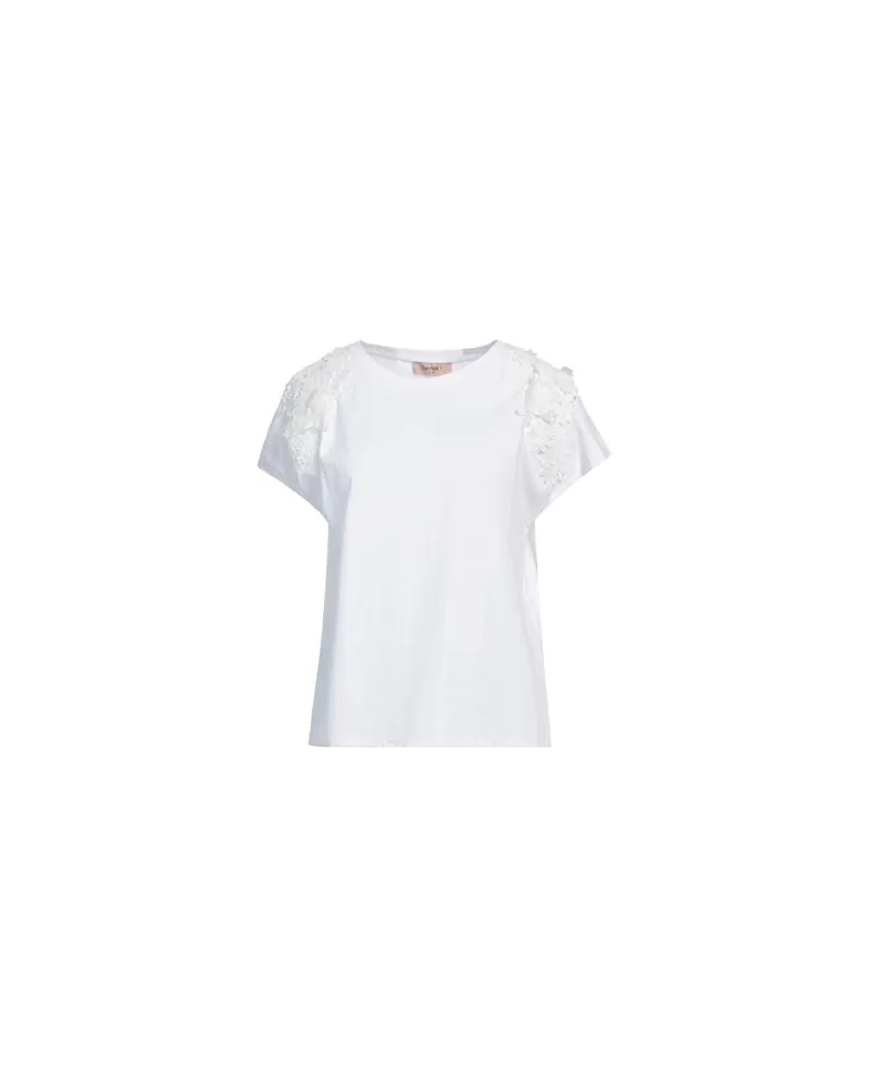 Twin-Set TOPS - T-shirtsauf YOOX.COM Weiß