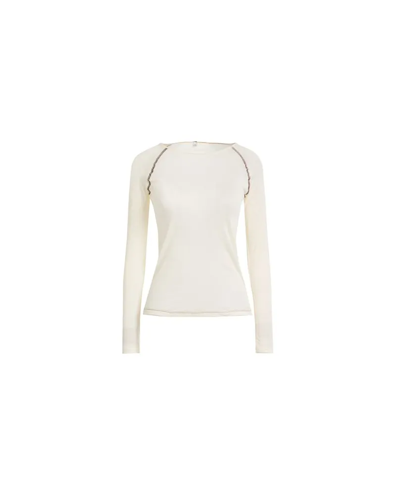 Baserange TOPS - T-shirtsauf YOOX.COM Elfenbein