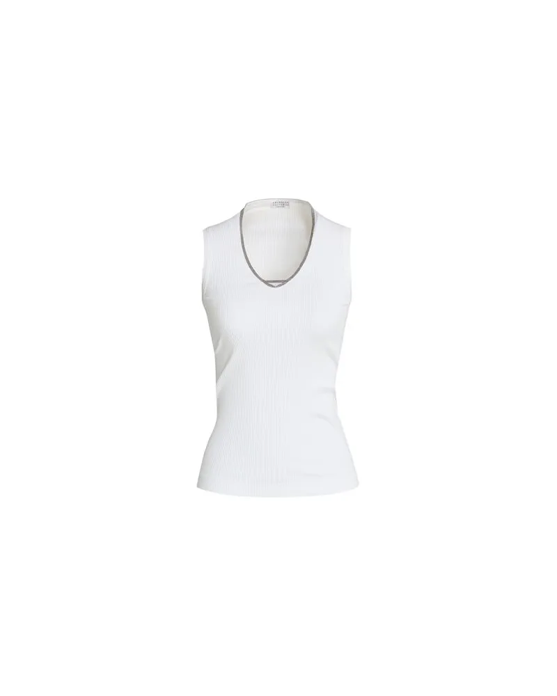 Brunello Cucinelli TOPS - Topsauf YOOX.COM Weiß