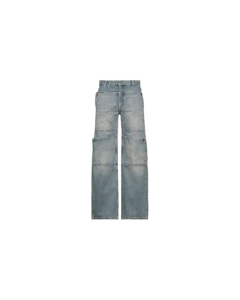 Guess HOSEN & RÖCKE - Jeanshosenauf YOOX.COM Blau