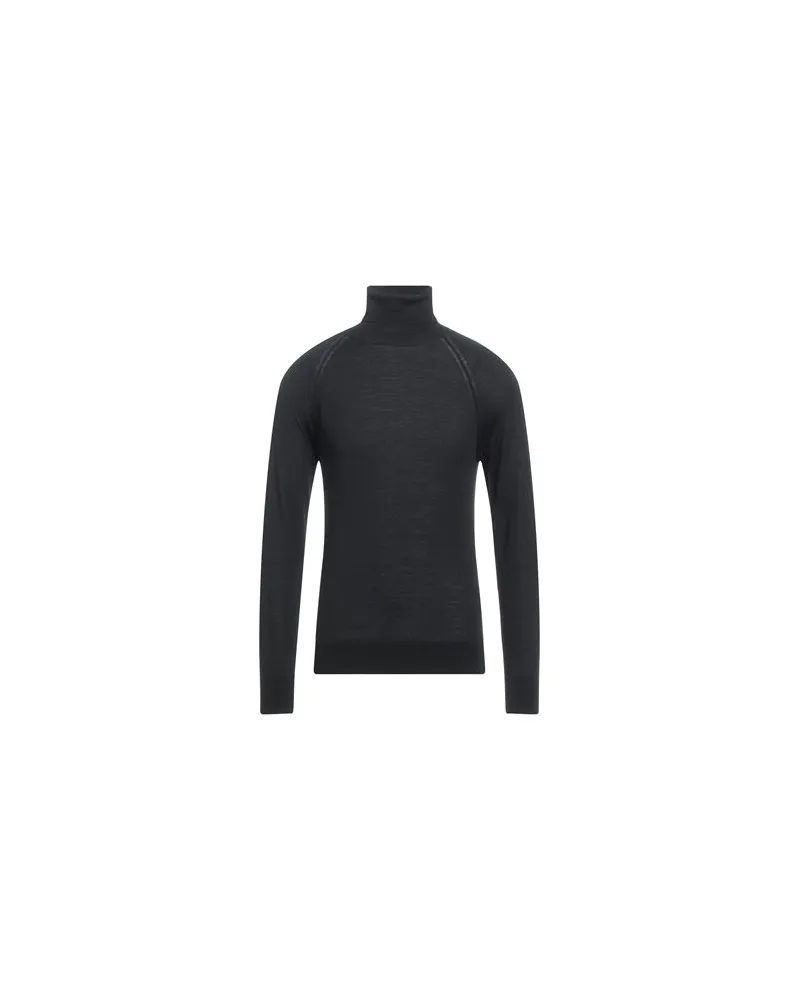 Paolo Pecora Milano STRICKWAREN - Rollkragenpulloverauf YOOX.COM Schwarz