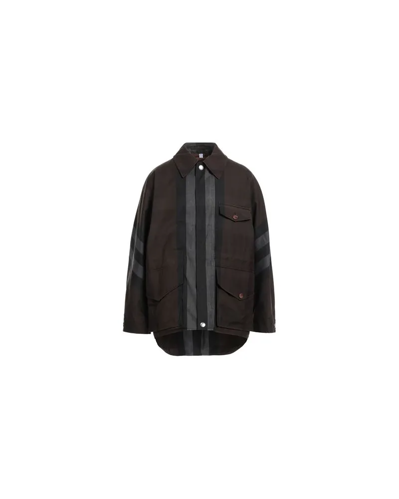 Burberry JACKEN & MÄNTEL - Jacken, Mäntel & Trenchcoatsauf YOOX.COM Braun