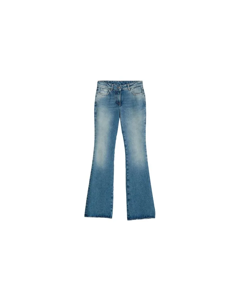 OFF-WHITE HOSEN & RÖCKE - Jeanshosenauf YOOX.COM Blau