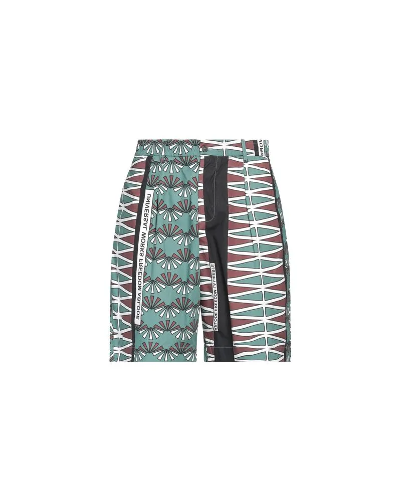 Universal Works HOSEN & RÖCKE - Shorts & Bermudashortsauf YOOX.COM Grün