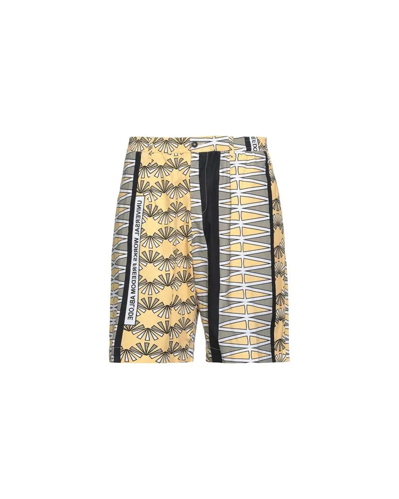 Universal Works HOSEN & RÖCKE - Shorts & Bermudashortsauf YOOX.COM Gelb