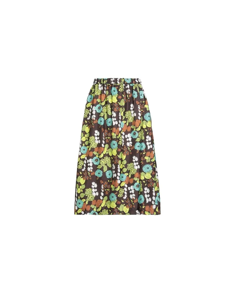 Laura Urbinati HOSEN & RÖCKE - Midi-Röckeauf YOOX.COM Dunkelbraun