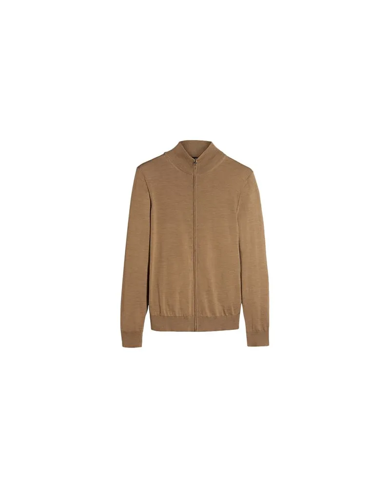 Dunhill STRICKWAREN - Strickjackenauf YOOX.COM Kamel
