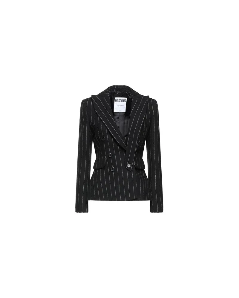 Moschino ANZÜGE und CO-ORDS - Blazersauf YOOX.COM Schwarz