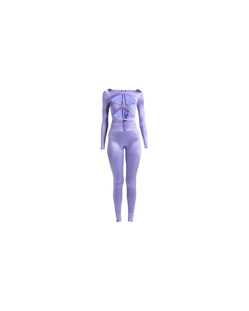 Elisabetta Franchi OVERALLS - Jumpsuitsauf YOOX.COM Violett