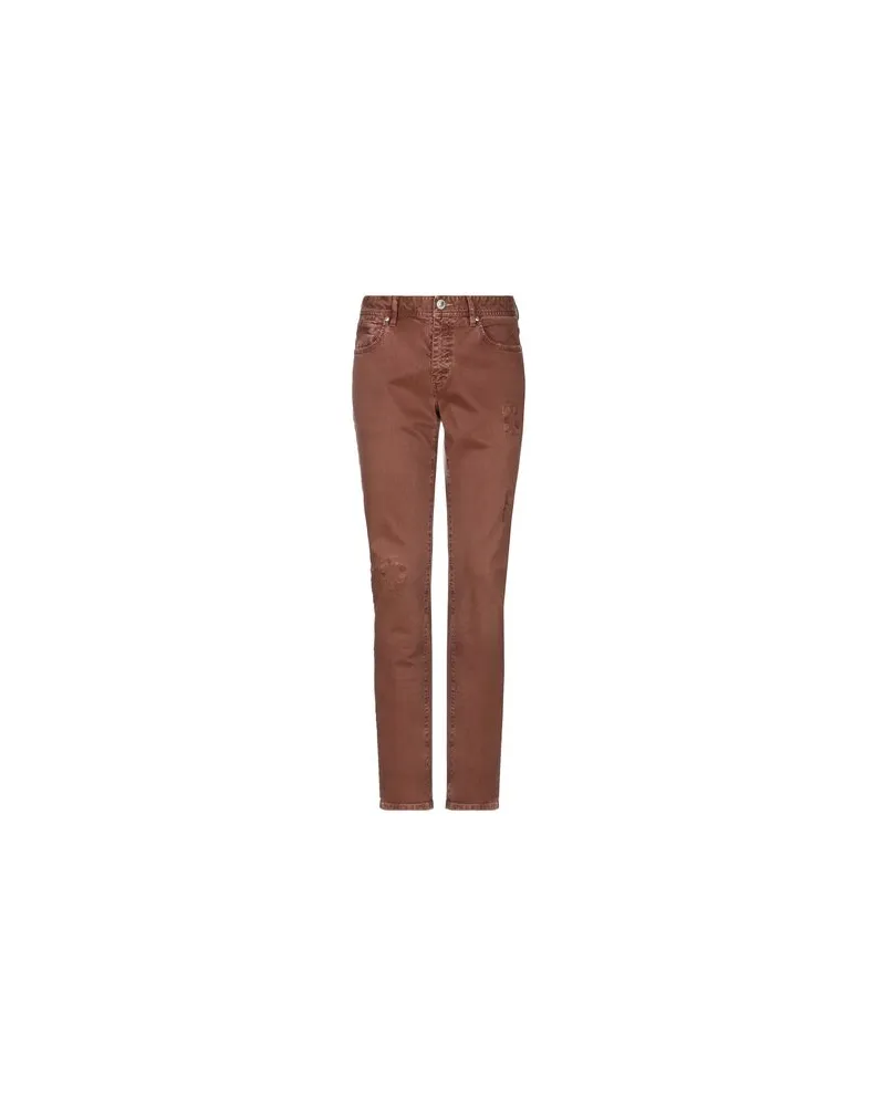 AT.P.CO HOSEN & RÖCKE - Jeanshosenauf YOOX.COM Braun
