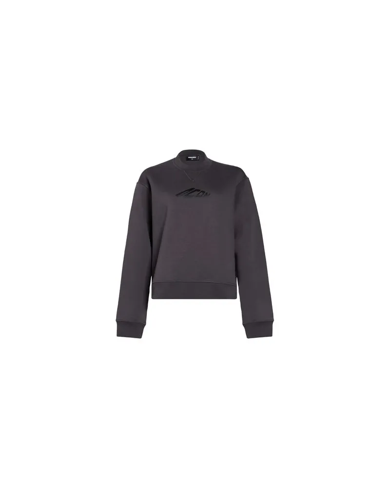 Dsquared2 ICON - TOPS - Sweatshirtsauf YOOX.COM Braungrau