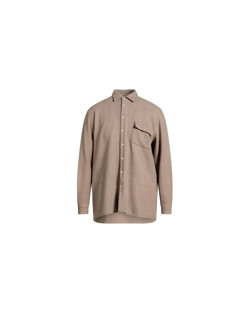 PAURA TOPS - Hemdenauf YOOX.COM Maulwurfsgrau