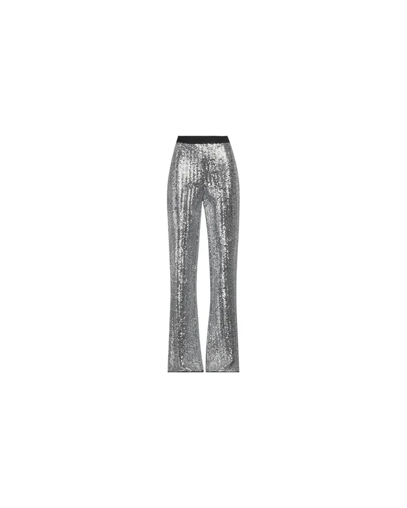 Pinko HOSEN & RÖCKE - Hosenauf YOOX.COM Silber