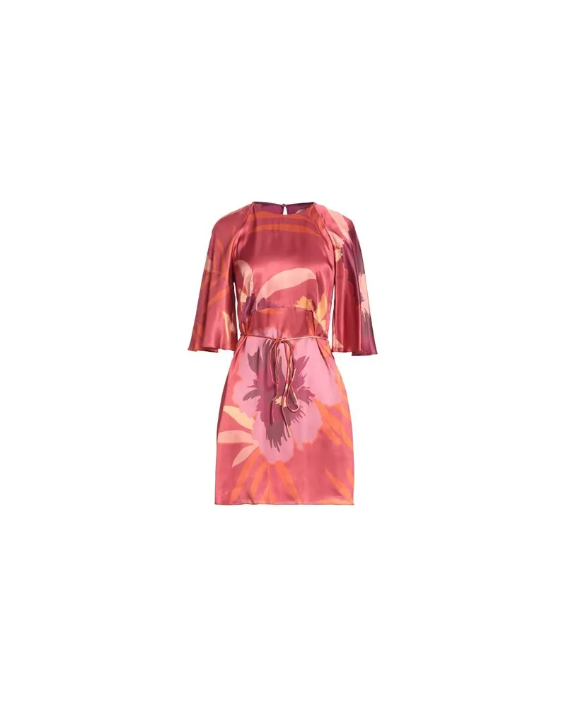 Twin-Set KLEIDER - Mini-Kleiderauf YOOX.COM Ziegelrot