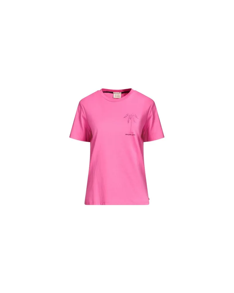 Maison Scotch TOPS - T-shirtsauf YOOX.COM Fuchsia