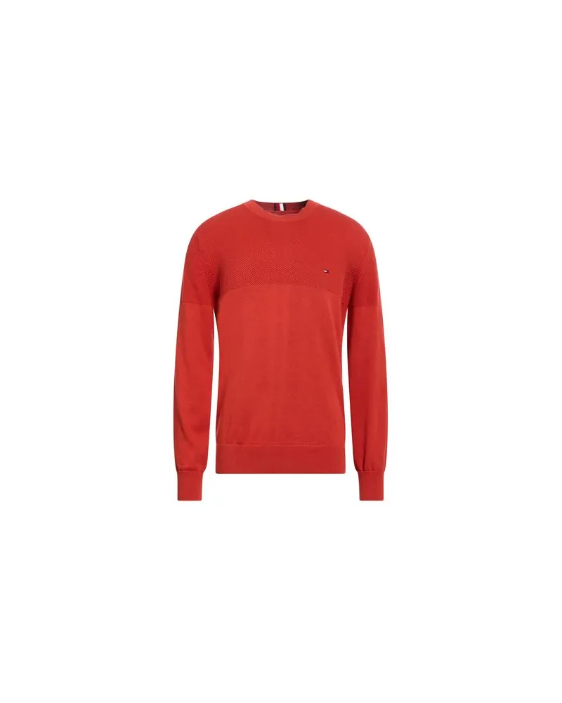 Tommy Hilfiger STRICKWAREN - Pulloverauf YOOX.COM Tomatenrot