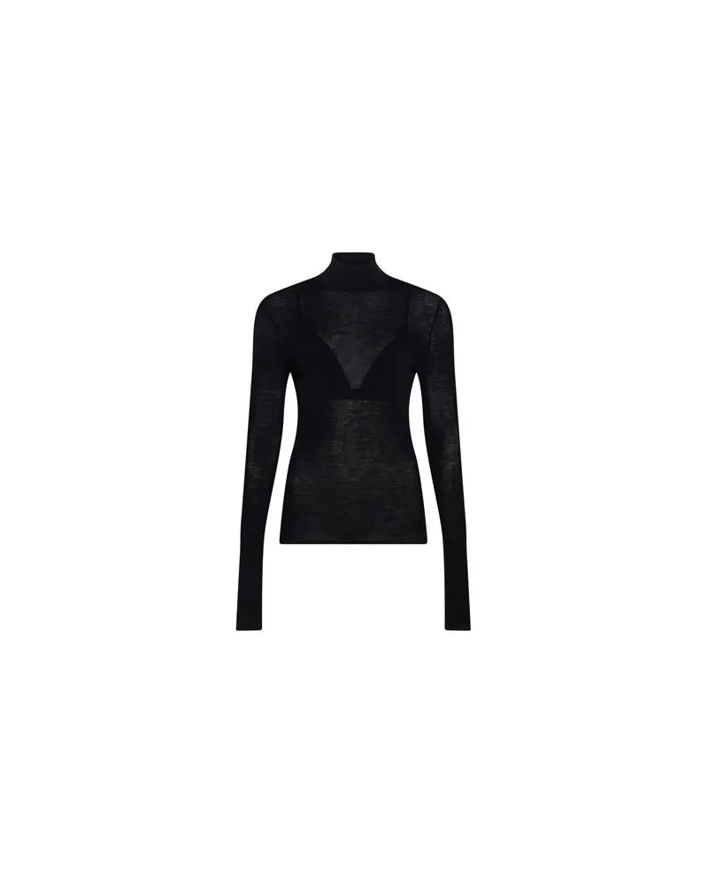 Versace STRICKWAREN - Rollkragenpulloverauf YOOX.COM Schwarz