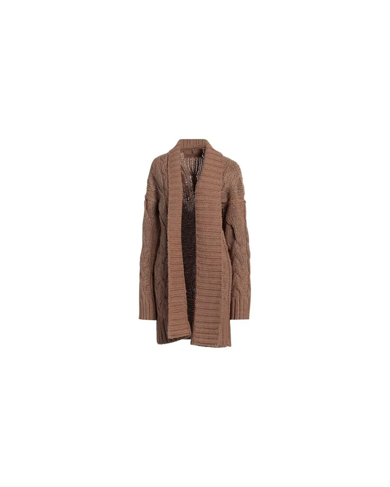 Ermanno Scervino STRICKWAREN - Strickjackenauf YOOX.COM Kamel