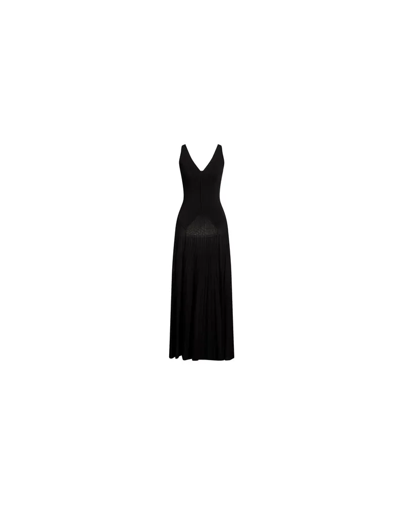 Twin-Set KLEIDER - Maxi-Kleiderauf YOOX.COM Schwarz