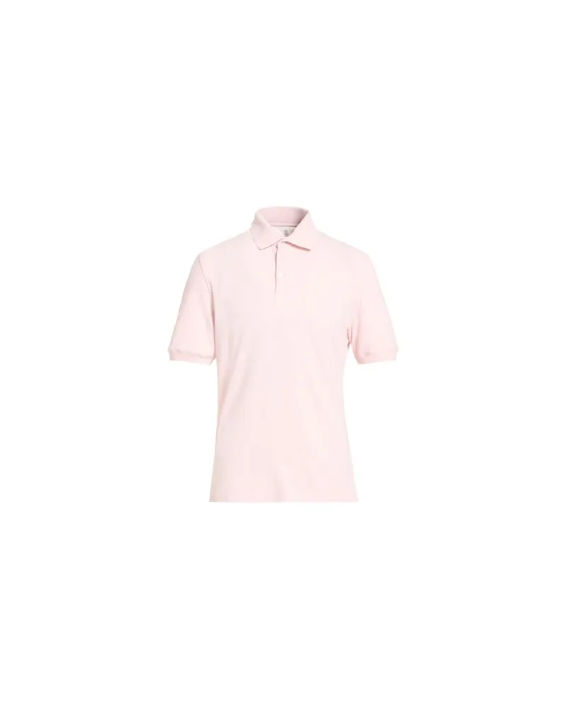 Brunello Cucinelli TOPS - Poloshirtsauf YOOX.COM Hellrosa