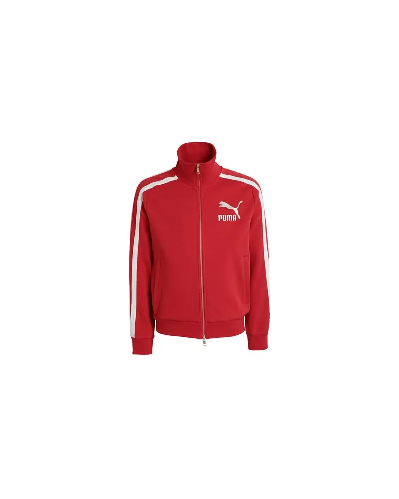 Puma x RHUIGI T7 Track Top  - TOPS - Sweatshirtsauf YOOX.COM Rot