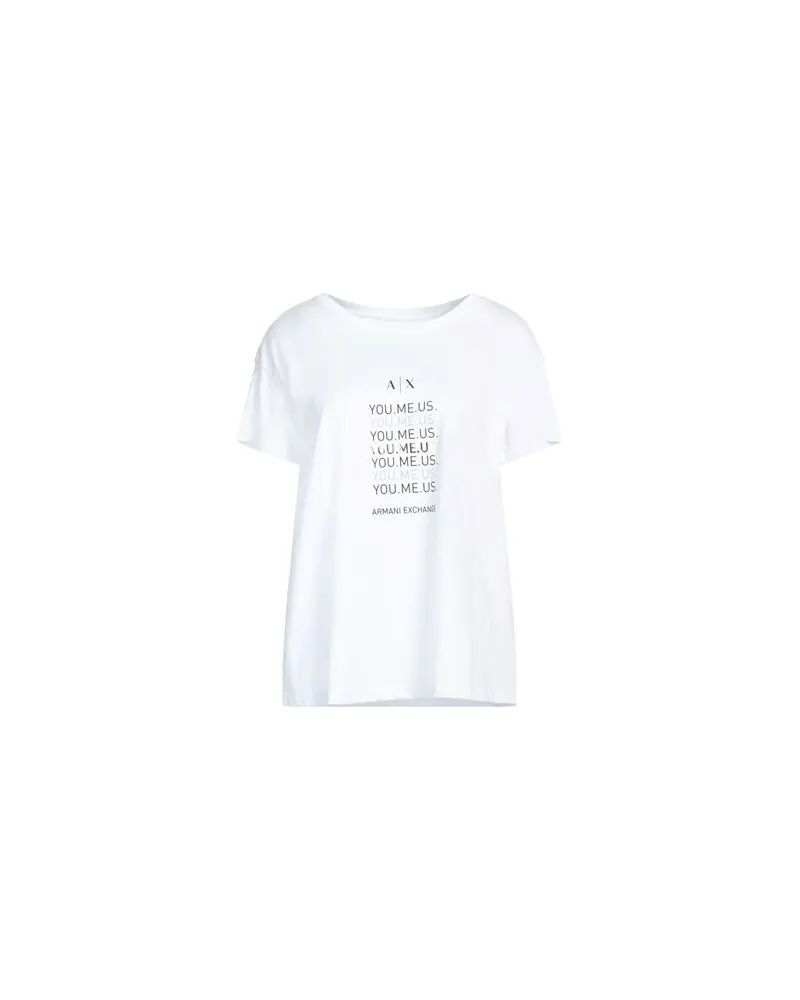 Armani Exchange TOPS - T-shirtsauf YOOX.COM Weiß