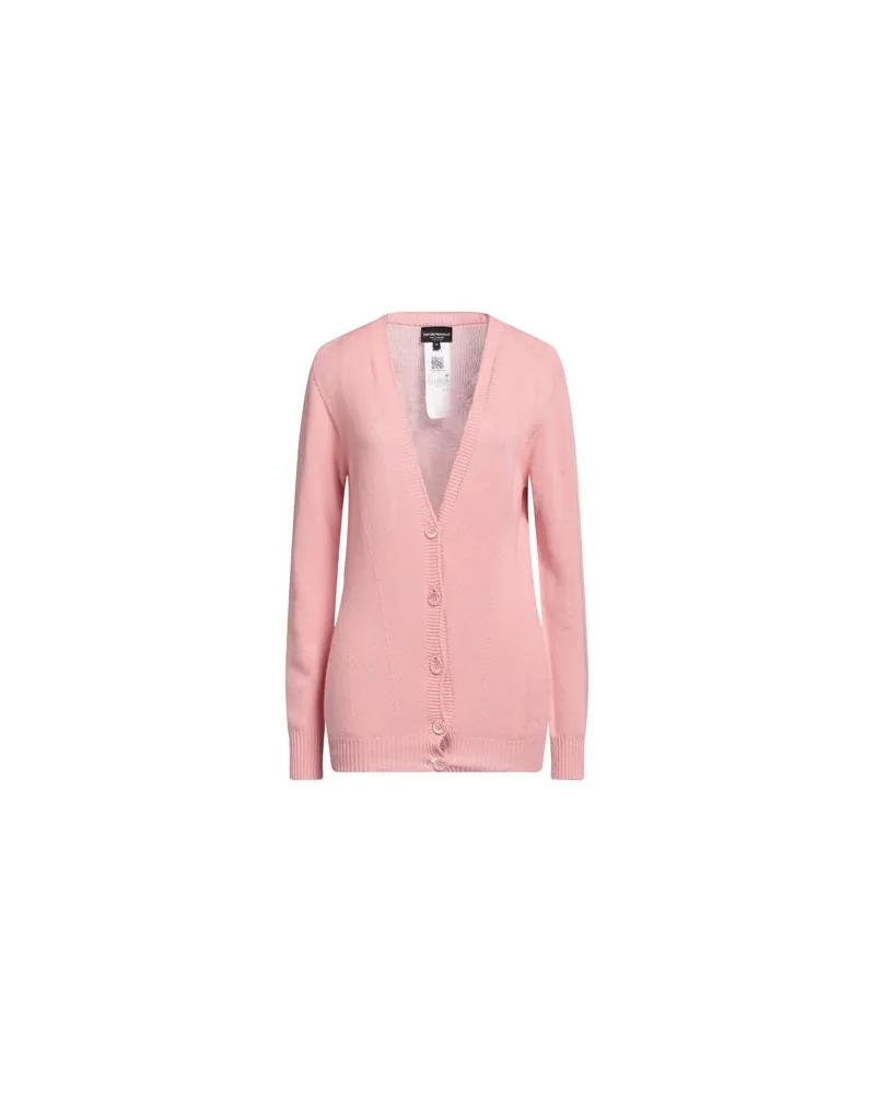 Emporio Armani STRICKWAREN - Strickjackenauf YOOX.COM Hellrosa