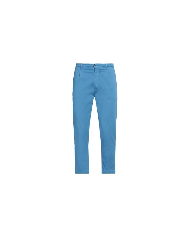 OFFICINA 36 HOSEN & RÖCKE - Hosenauf YOOX.COM Azurblau