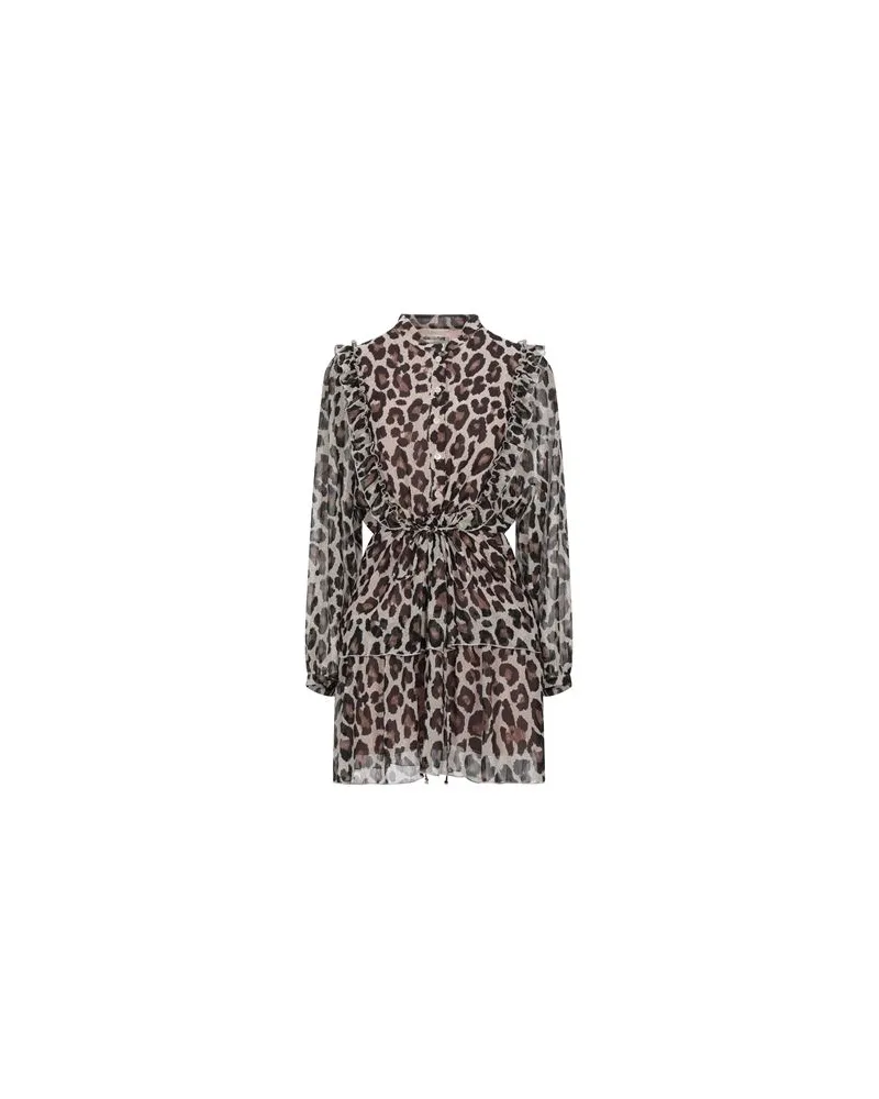 Semicouture KLEIDER - Mini-Kleiderauf YOOX.COM Beige