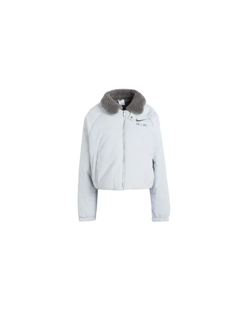 Nike W NSW AIR TF CORD WNTR JKT  - JACKEN & MÄNTEL - Pufferjacken & Daunenjackenauf YOOX.COM Hellgrau