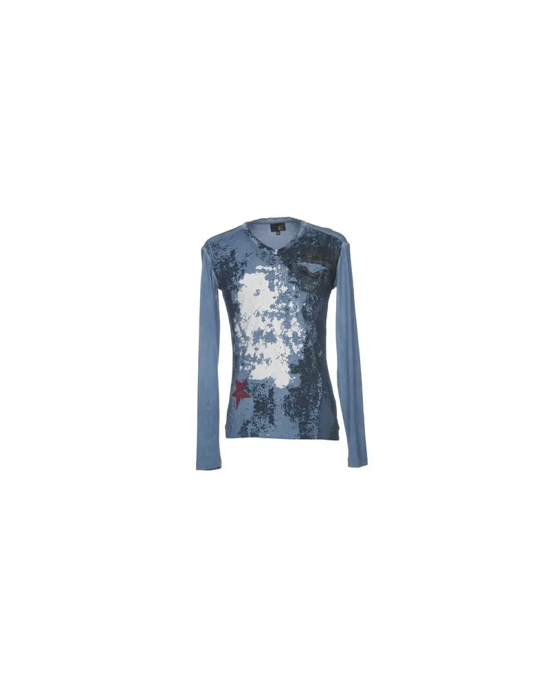 Just Cavalli TOPS - T-shirtsauf YOOX.COM Blaugrau