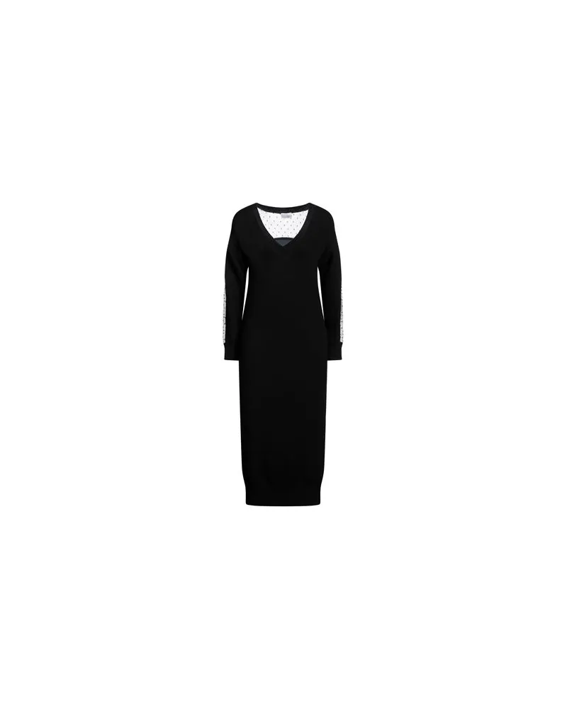 RED Valentino KLEIDER - Midi-Kleiderauf YOOX.COM Schwarz