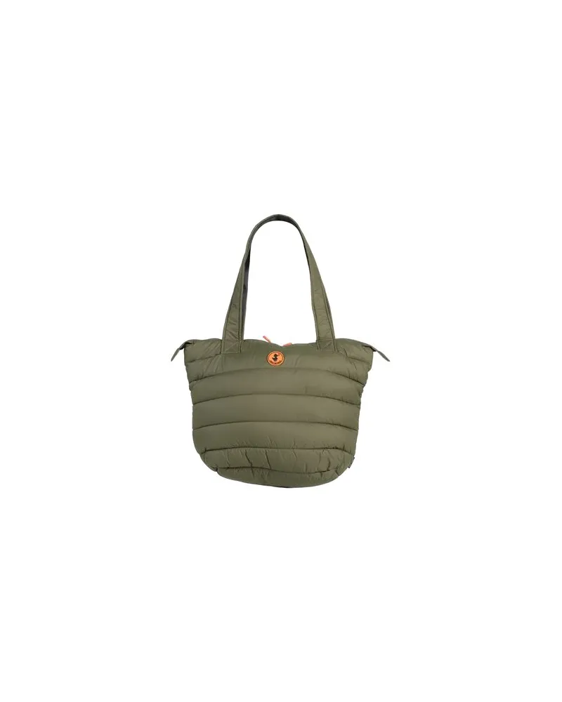 Save The Duck TASCHEN - Schultertaschenauf YOOX.COM Militärgrün