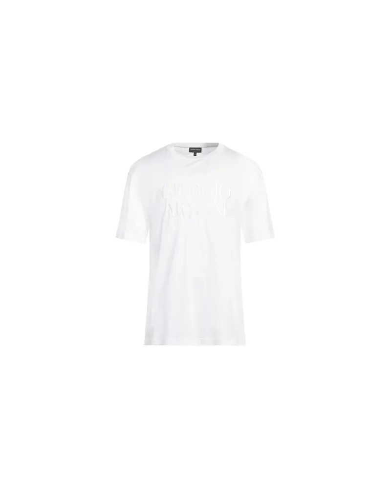 Giorgio Armani TOPS - T-shirtsauf YOOX.COM Weiß
