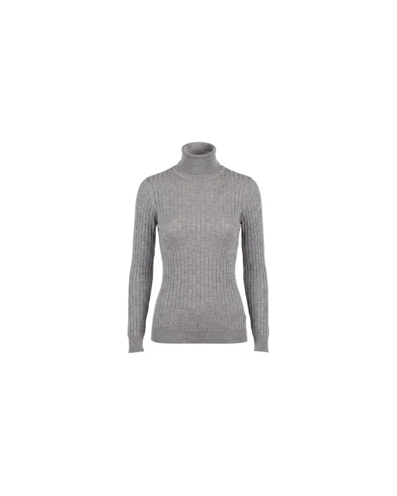 Elisabetta Franchi STRICKWAREN - Rollkragenpulloverauf YOOX.COM Grau