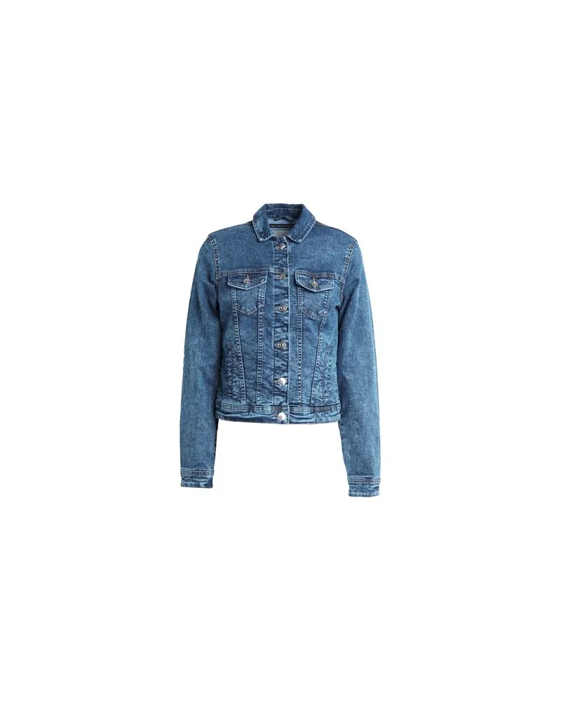 only JACKEN & MÄNTEL - Jeansjacken/Mäntelauf YOOX.COM Blau